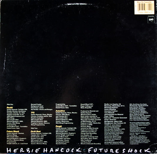 Herbie Hancock : Future Shock (LP, Album, Car)