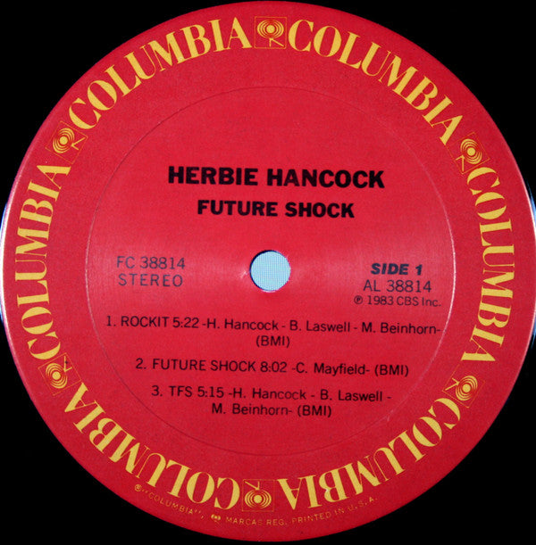 Herbie Hancock : Future Shock (LP, Album, Car)