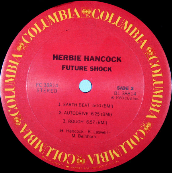 Herbie Hancock : Future Shock (LP, Album, Car)