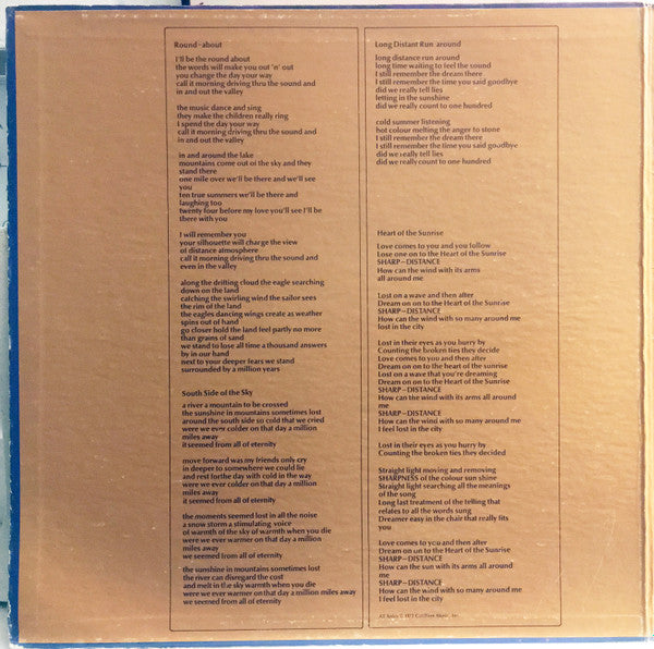 Yes : Fragile (LP, Album, Club, Gat)