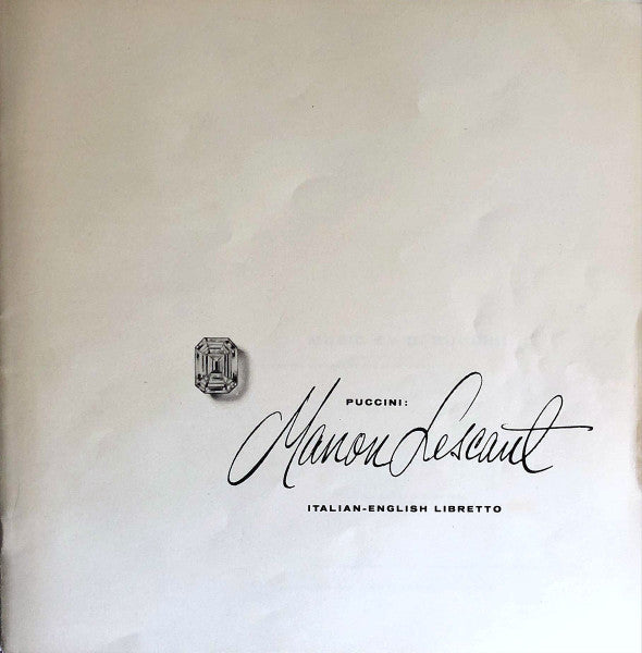 Giacomo Puccini - Licia Albanese • Jussi Björling • Robert Merrill • Jonel Perlea • Orchestra Del Teatro Dell'Opera Di Roma And Coro Del Teatro Dell'Opera Di Roma : Manon Lescaut (Complete) (3xLP, Mono + Box, Album)