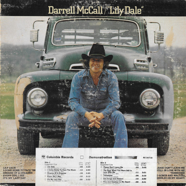 Darrell McCall : Lily Dale (LP, Album, Promo)
