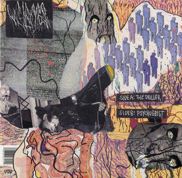 Wolf Eyes : The Driller (12", Single, Ltd)