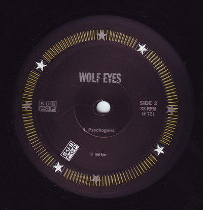 Wolf Eyes : The Driller (12", Single, Ltd)