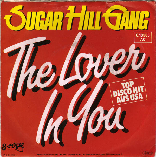 Sugarhill Gang : The Lover In You (7", Single)