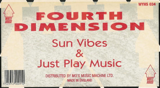 Fourth Dimension - Sun Vibes / Just Play Music vinyl record, 12" (Very Good Plus (VG+)) | Lulo Records