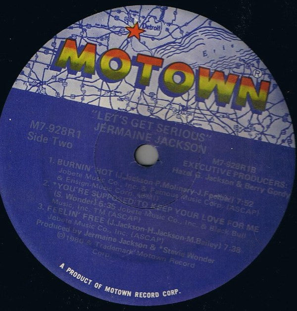 Jermaine Jackson : Let's Get Serious (LP, Album)