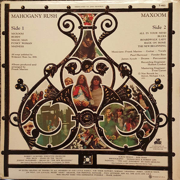 Mahogany Rush : Maxoom (LP, Album, RE, San)