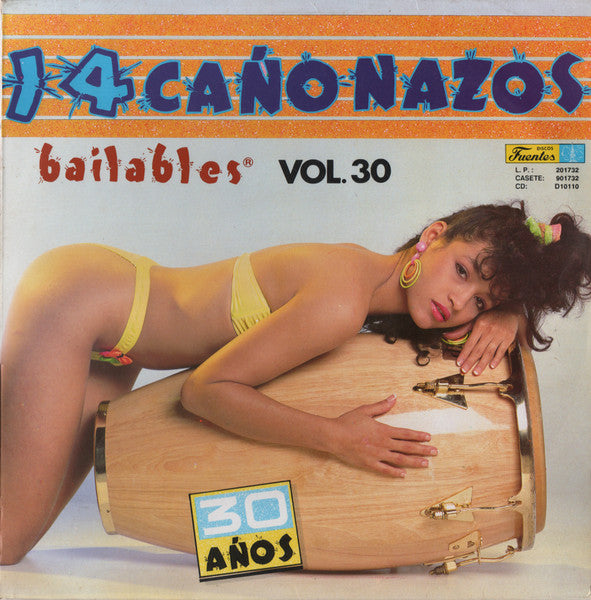 Various : 14 Cañonazos Bailables Vol. 30 (LP, Comp)