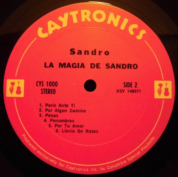 Sandro (25) : La Magia De Sandro (LP, Album)