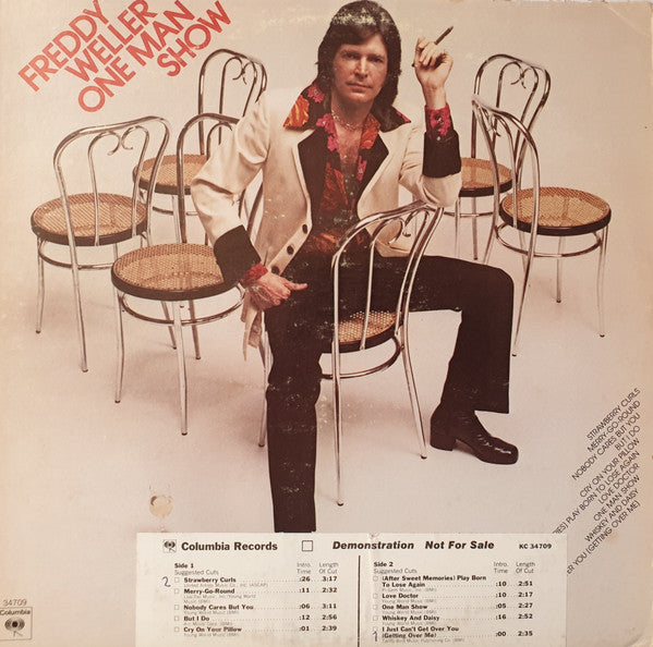 Freddy Weller : One Man Show (LP, Album, Promo)