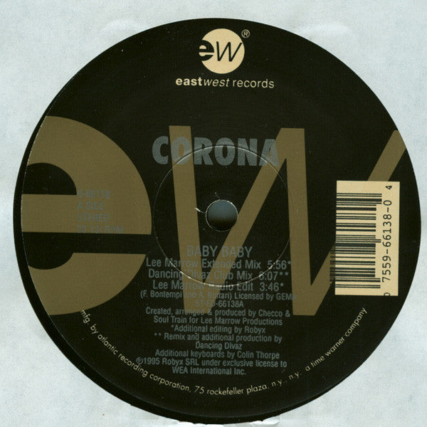 Corona : Baby Baby (12")