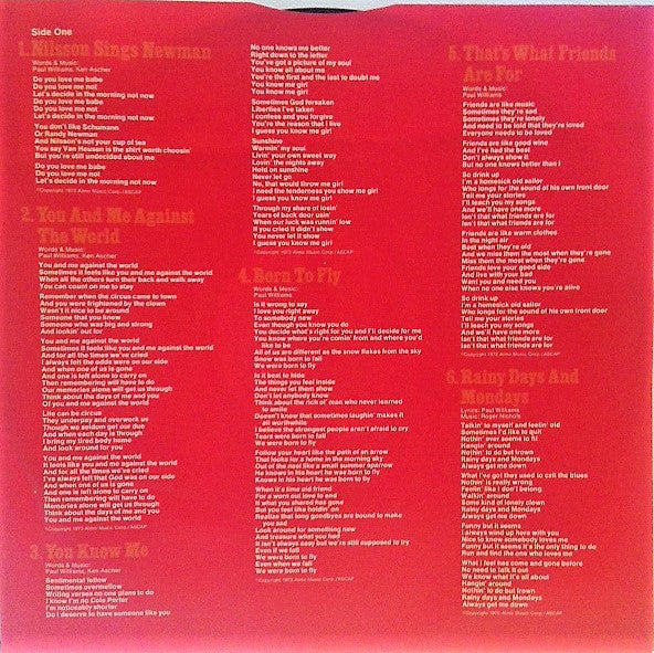 Paul Williams (2) : Here Comes Inspiration (LP, Album, Pit)