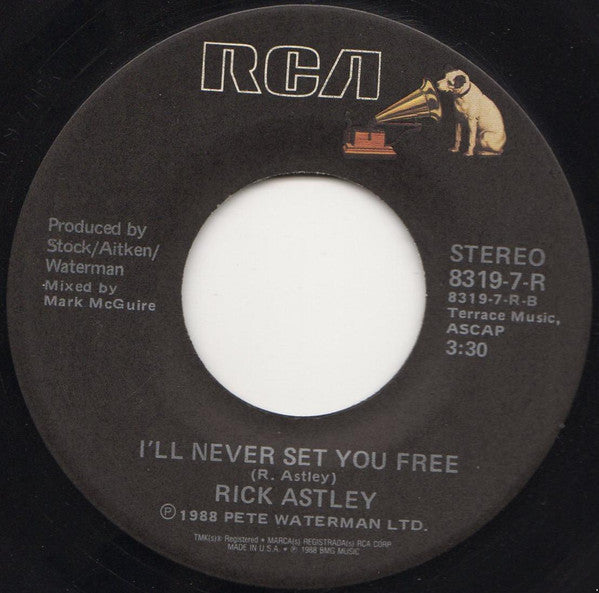 Rick Astley : Together Forever (7", Single)