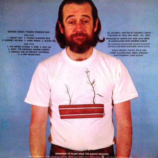 George Carlin - Toledo Window Box vinyl record, LP (Near Mint (NM or M-)) | Lulo Records