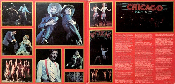 "Chicago" Original Broadway Cast, John Kander, Fred Ebb - Gwen Verdon, Chita Rivera, Jerry Orbach : Chicago (A Musical Vaudeville) (LP, Album, Pet)