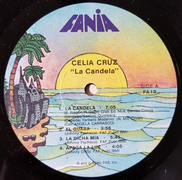 Celia Cruz : La Candela (LP, Comp)
