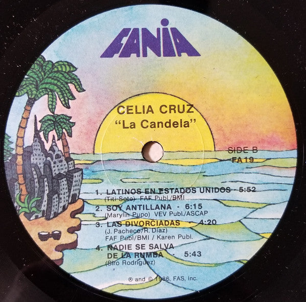 Celia Cruz : La Candela (LP, Comp)