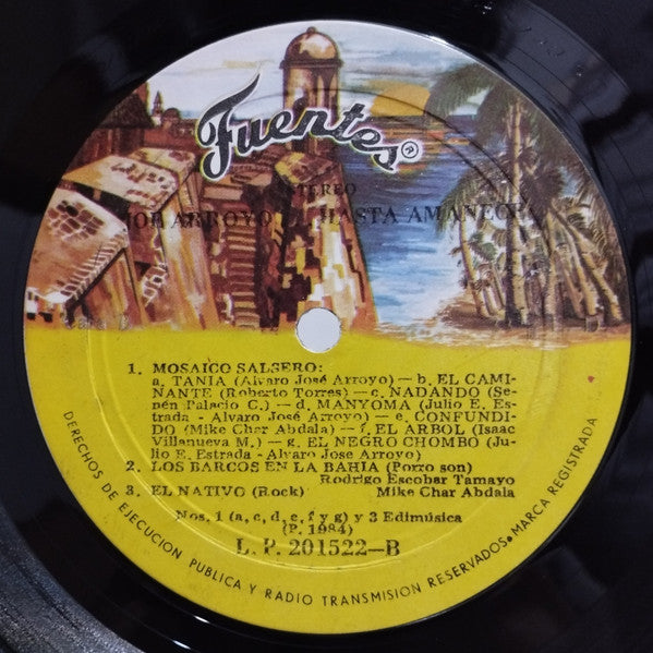 Joe Arroyo : Hasta Amanece' (LP, Album)