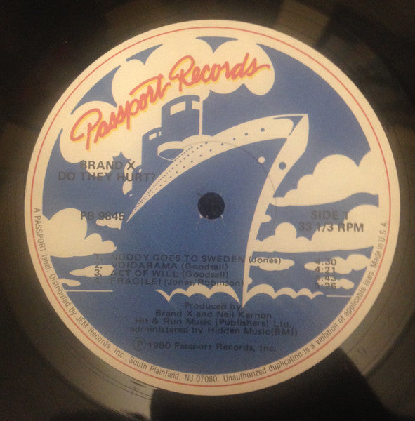 Brand X (3) : Do They Hurt? (LP, Album)