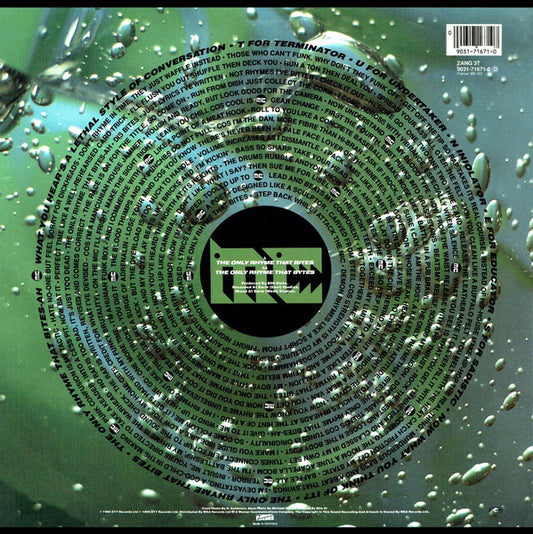 MC Tunes Versus 808 State - The Only Rhyme That Bites vinyl record, 12" (Near Mint (NM or M-)) | Lulo Records