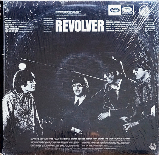 The Beatles : Revolver (LP, Album, RE, Win)