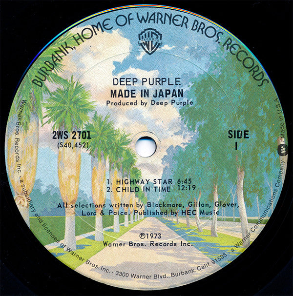 Deep Purple : Made In Japan (2xLP, Album, RE, Gat)