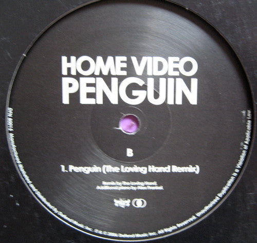 Home Video - Penguin vinyl record, 12" (Very Good Plus (VG+)) | Lulo Records