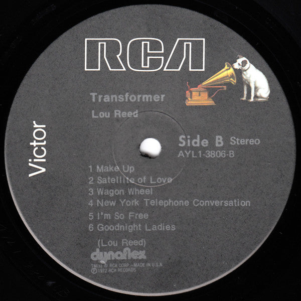 Lou Reed : Transformer (LP, Album, RE, RP, Dyn)