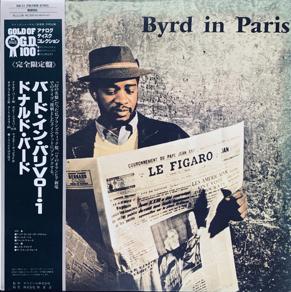 Donald Byrd Quintet : Byrd In Paris (LP, Album, Mono, Ltd, RE)