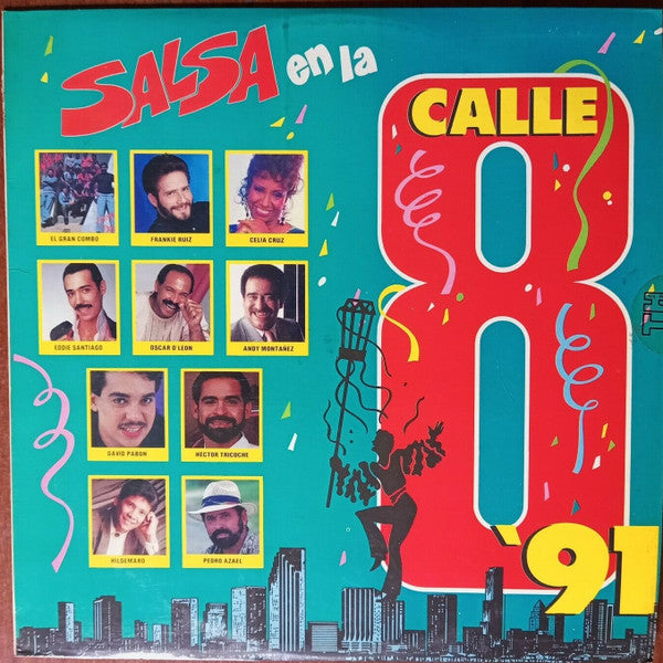 Various : Salsa En La Calle 8 '91 (LP, Comp)