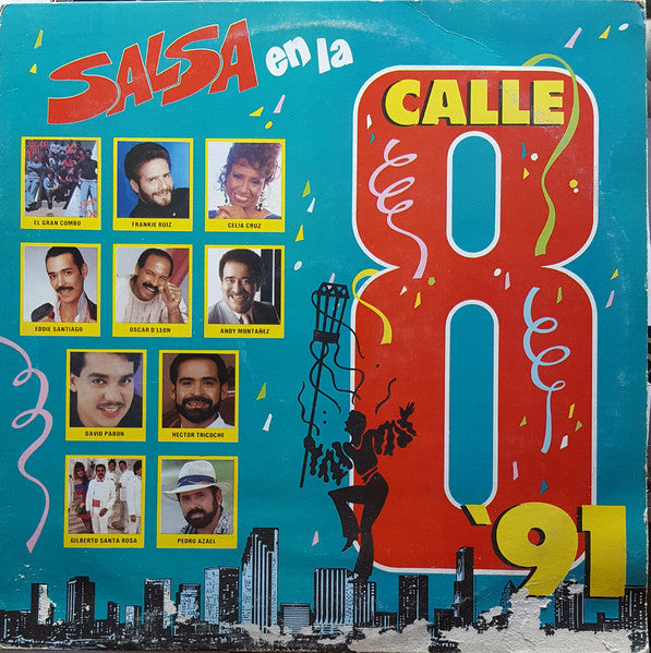 Various : Salsa En La Calle 8 '91 (LP, Comp)