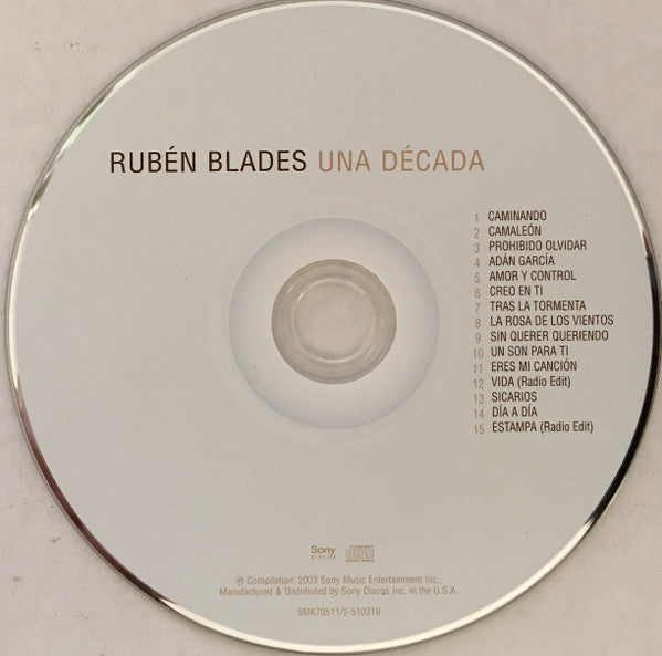 Ruben Blades : Una Decada (CD, Comp)