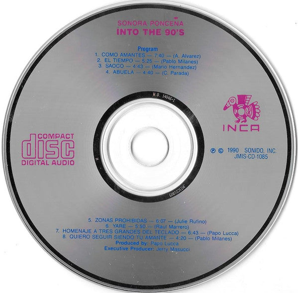 La Sonora Ponceña : Into The 90's (CD, Album, RE)