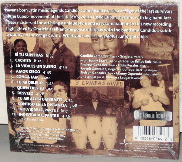 Candido & Graciela : Inolvidable (CD)