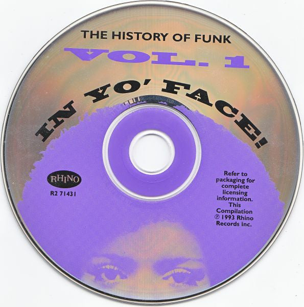 Various : In Yo' Face! The History Of Funk, Vol. 1 (CD, Comp, All)