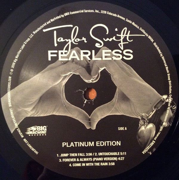 Taylor Swift : Fearless (Platinum Edition) (2xLP, Album, RE, 180)