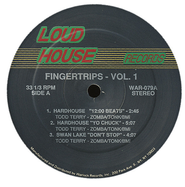 Various : Fingertrips - Vol. 1 (12")
