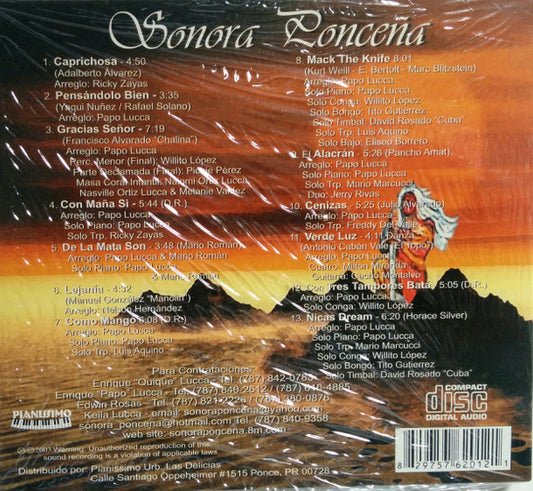 La Sonora Ponceña - Back To The Road vinyl record, CD (Near Mint (NM or M-)) | Lulo Records