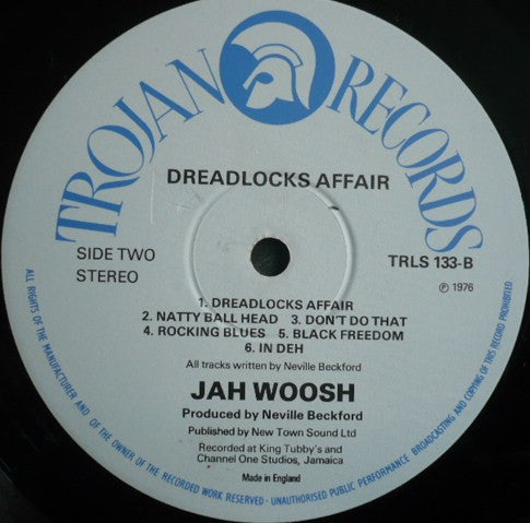 Jah Woosh : Dreadlocks Affair (LP, Album)