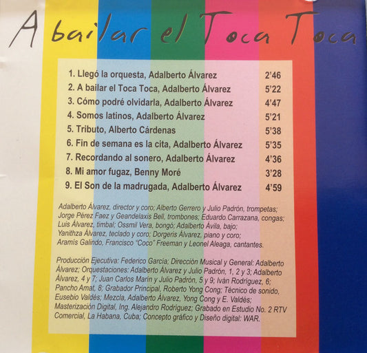 Adalberto Alvarez Y Su Son : A Bailar El Toca Toca (CD, Album)