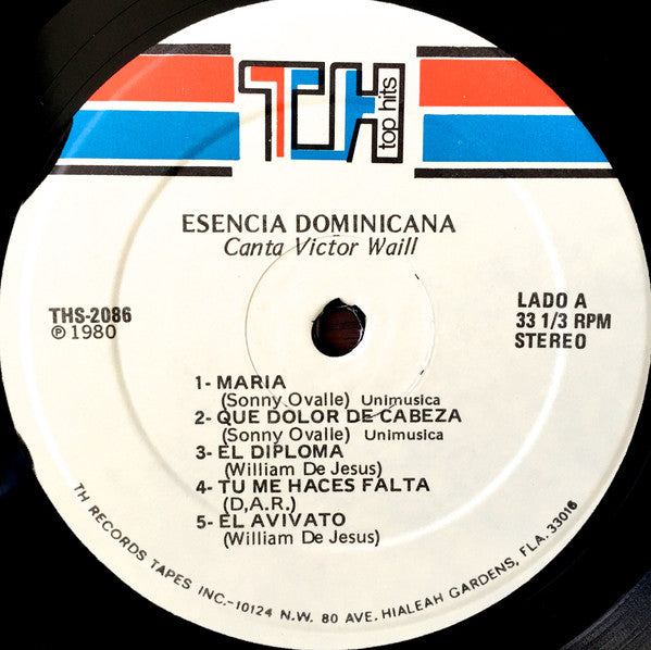 Victor Waill : Esencia Dominicana (LP, Album)