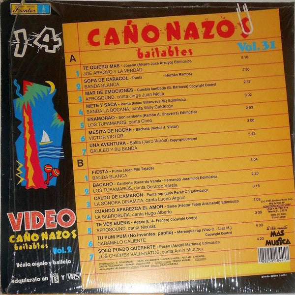 Various : 14 Cañonazos Bailables Volumen 31 (LP, Comp)