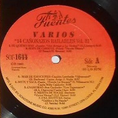 Various : 14 Cañonazos Bailables Volumen 31 (LP, Comp)