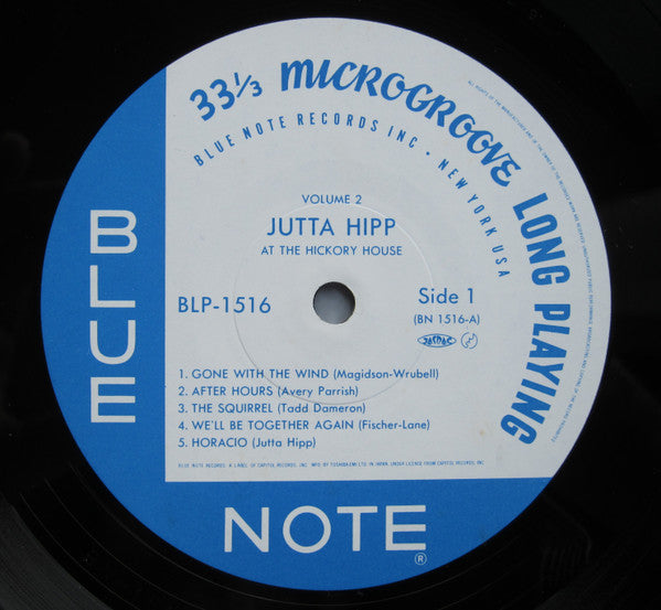 Jutta Hipp : At The Hickory House Volume 2 (LP, Album, Mono, RE)