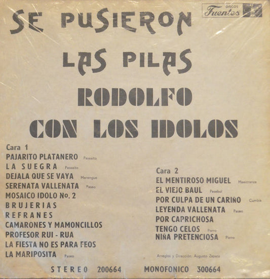 Rodolfo* Con Los Idolos : Se Pusieron Las Pilas (LP, Album)