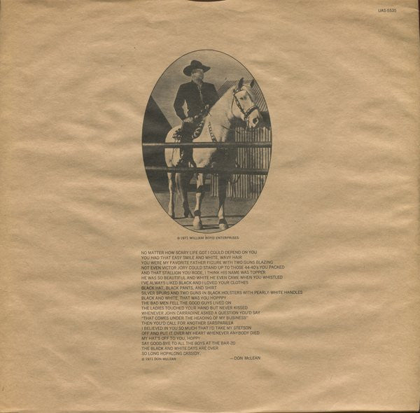 Don McLean : American Pie (LP, Album, RP)