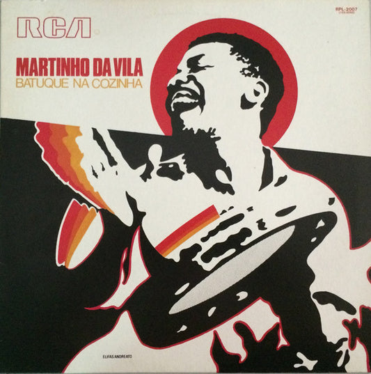 Martinho Da Vila = Martinho Da Vila : Batuque Na Cozinha = 台所のサンバ (LP, Album, RE)