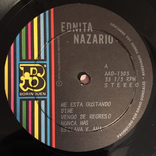 Ednita Nazario : Ednita Nazario (LP, Album)