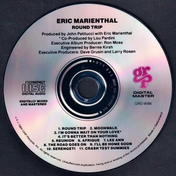Eric Marienthal : Round Trip (CD, Album)